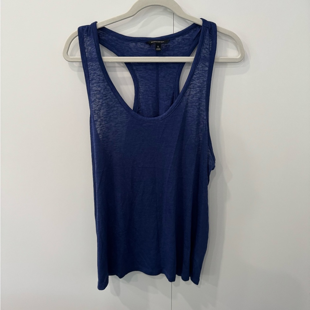 Women's Blue Tank Top